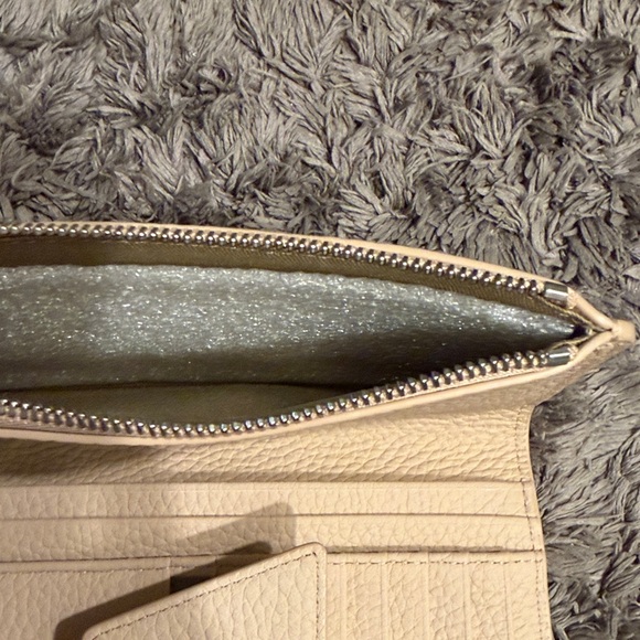 All Saints Tan Leather Wallet - Picture 5 of 7